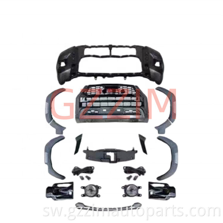 Revo Rocco GR Sport Facelifts Bodykit Conversion Car Front Bumper For Hilux GR 2023 Body Kit